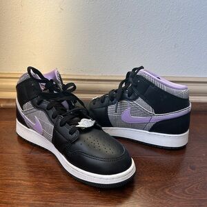 Purple Nike Air Jordan’s